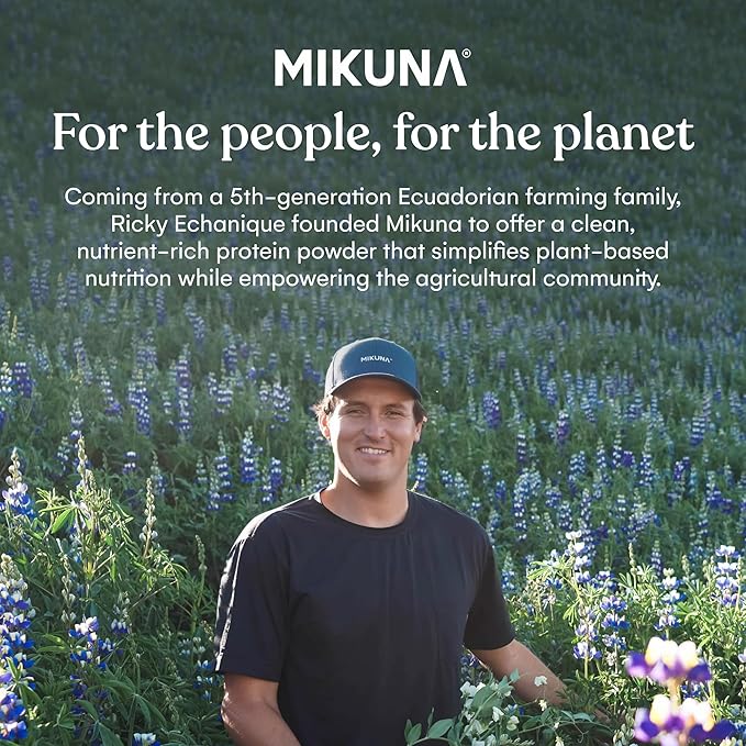 Mikuna Vegan Protein Powder (Cacao, 21 Servings)