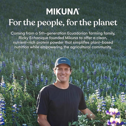 Mikuna Vegan Protein Powder (Cacao, 21 Servings)