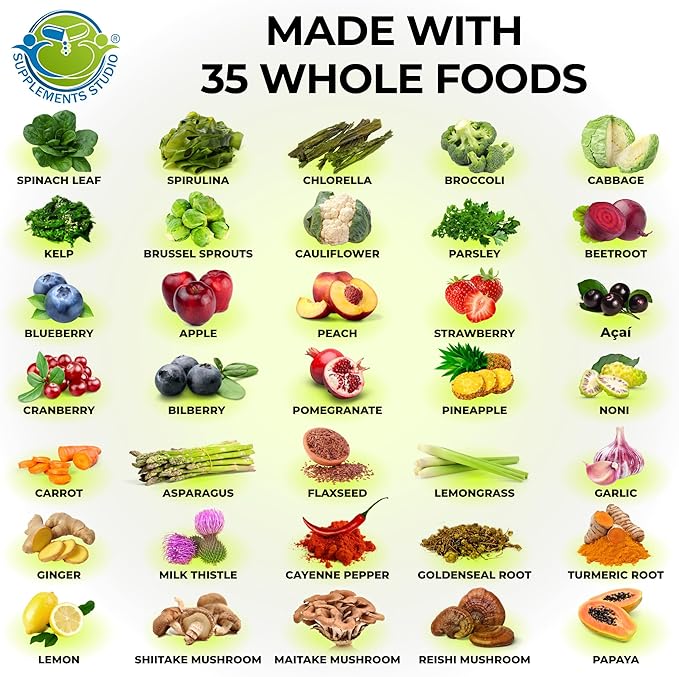 Vegan Whole Food Multivitamin with Iron, CoQ10, Omegas, 90 Count