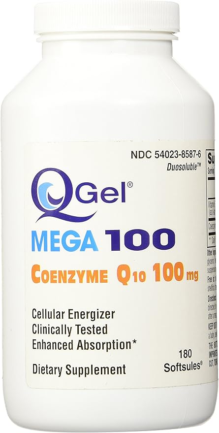 Mega 100 (100mg Hydrosoluble CoQ10) 180