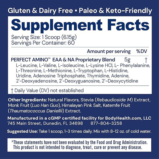 BodyHealth PerfectAmino Powder 60 Servings