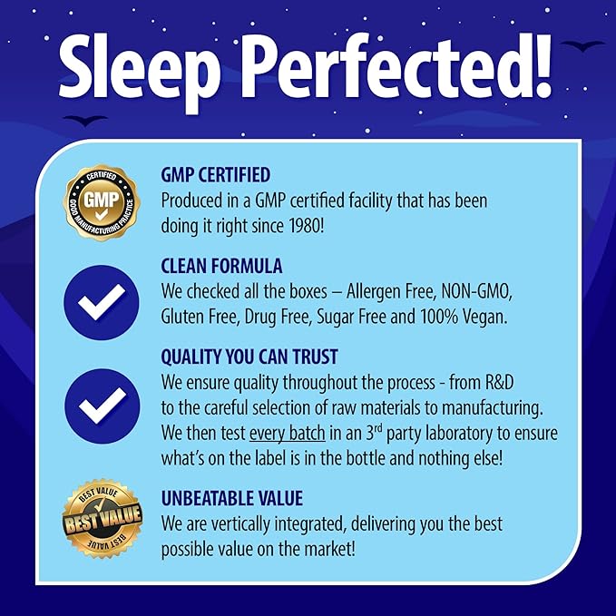 Nature's Perfect Night 20mg | 180 Quick