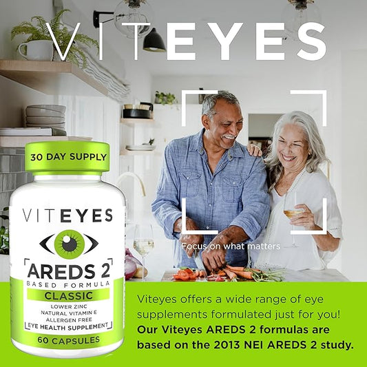 Viteyes AREDS 2 Eye Vitamins, Classic 60 Ct