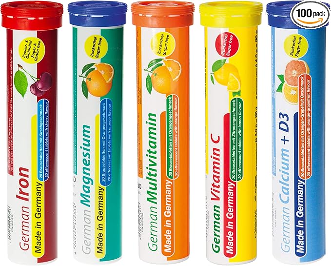 German Vitamin, Minerals 100 Vegan/Vegetarian