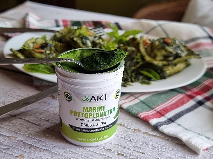 AKI Marine Phytoplankton Powder Omega-3 EPA (2 Oz 57G)