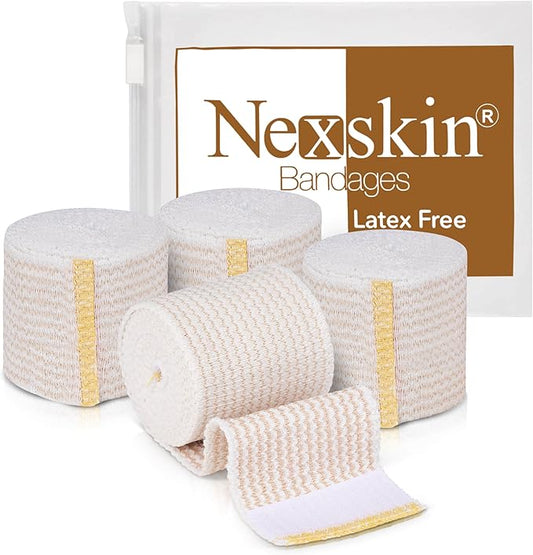 Premium Elastic Bandage Wrap (2” Wide, 4 Pack)