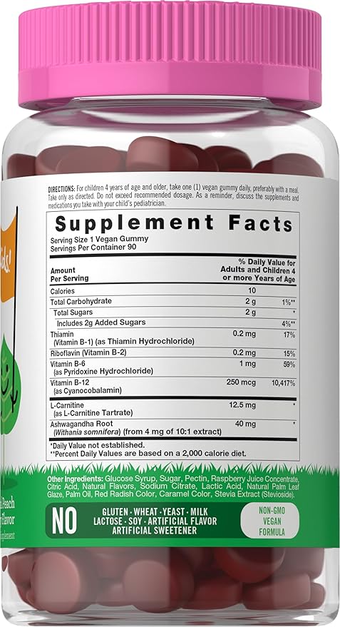 Carlyle Kids B Complex Gummies 90 Count