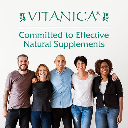 Vitanica - Mid-Life Symmetry, 50-65 High Potency Daily Multivitamin and Mineral, Vegan, 180 Capsules