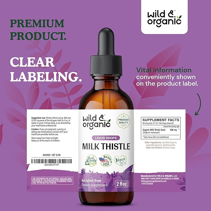 Milk Thistle Liquid 2oz