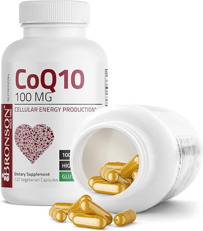 Bronson CoQ10 100 MG High Potency 120 Vegetarian