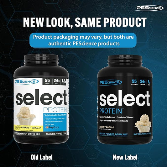 PEScience Select Low Carb Protein Powder, 55 Serving,