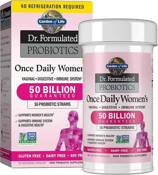 Garden of Life Once Daily Dr. 50 Billion 16 Probiotic 30 Capsules