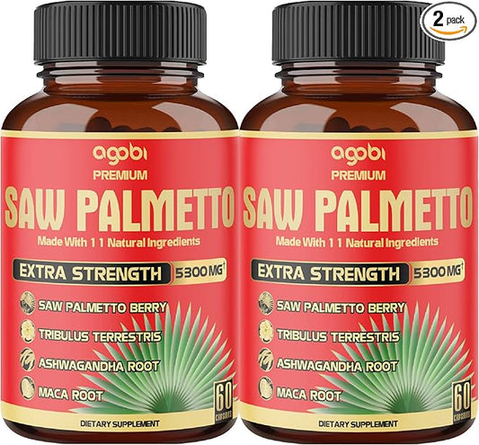 2 Packs 60 Counts 4 Months 5300 mg 11in1 with