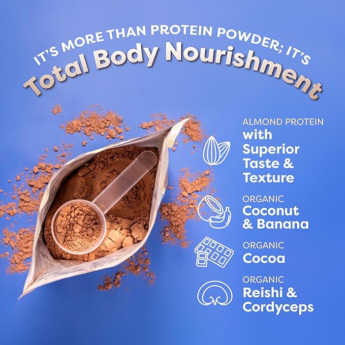 FlavCity All-in-One Vegan Protein Powder Smoothie, 20g of