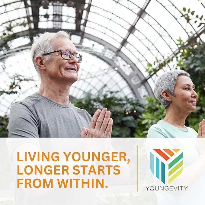 Youngevity Beyond Tangy Tangerine 2.0 Citrus Peach Ultimate Multi-Vitamin & Mineral Complex - Made with Natural & Whole Foods | 8,000 ORAC | 2 Canisters
