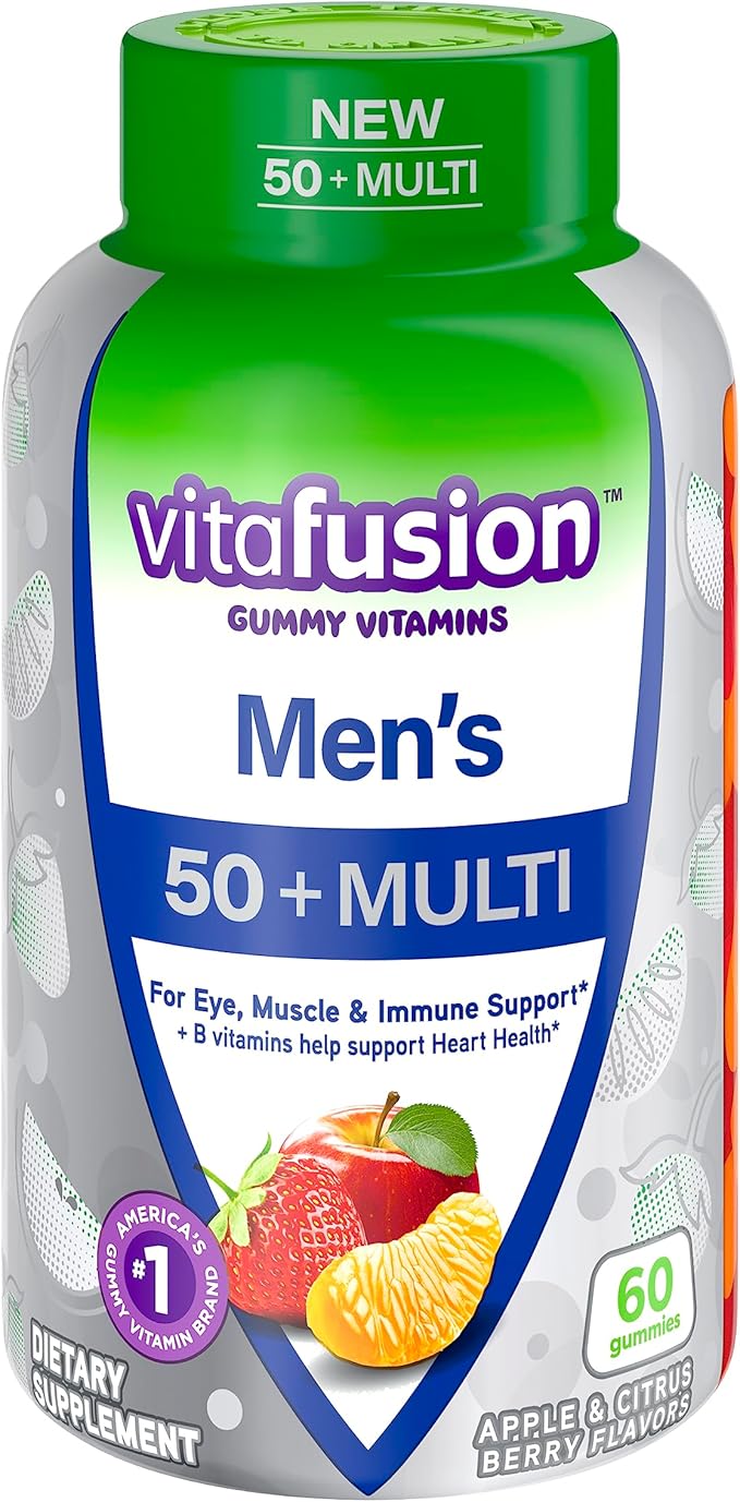 Vitafusion Extra Strength Vitamin B12 Gummy 90 Count 50+ Multi 60 Count