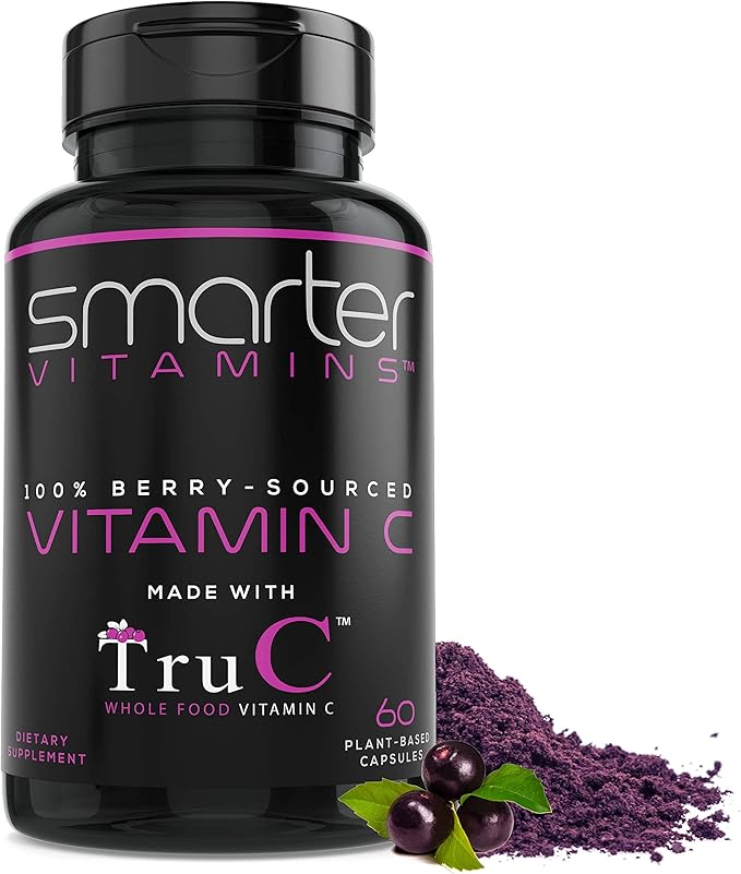 Smarter Raw Whole Food Vitamin C 60 Vegan