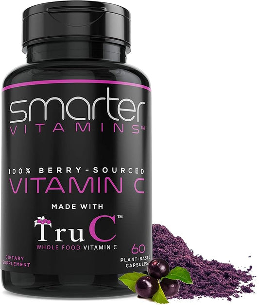 Smarter Raw Whole Food Vitamin C 60 Vegan