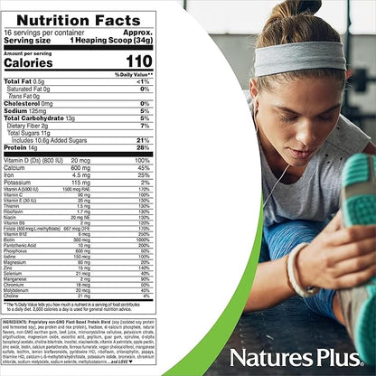 Natures Plus SPIRU-TEIN, Strawberry 1.2 lbs, 2 - 32 Total