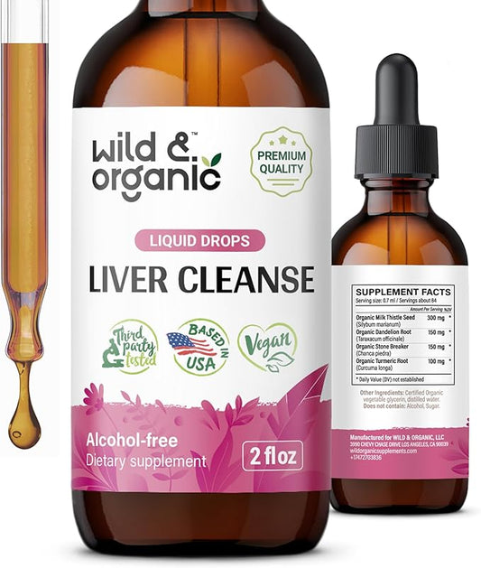 Wild & Organic Liver Cleanse Tincture 2 fl