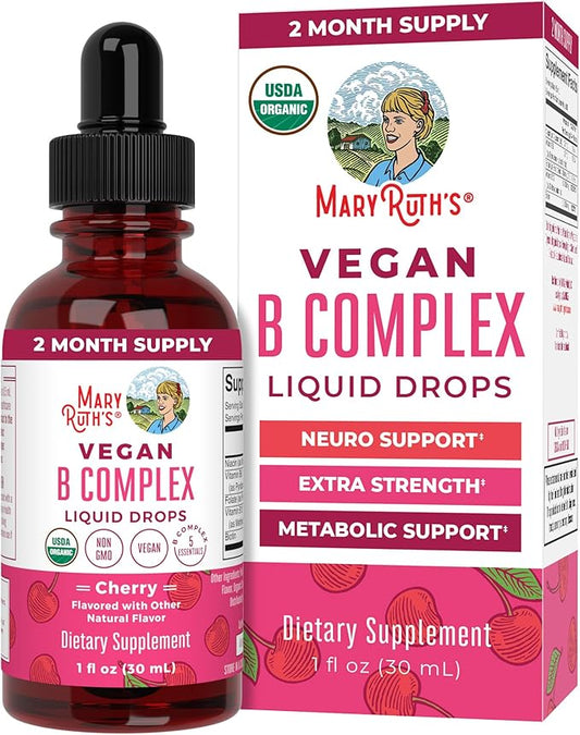 MaryRuth Organics Vitamin B Complex B12 | 2 Month