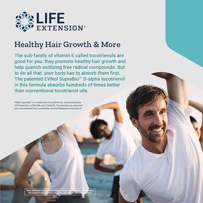Life Extension Super Absorbable Tocotrienols – 60 Softgels