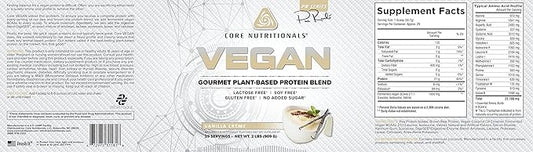Core Nutritionals Platinum Vegan Gourmet Plant-Based 21 Grams