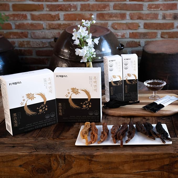 [HEBLIS] Korean Black Ginseng and White