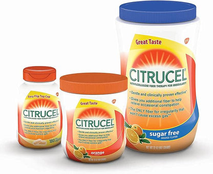 Citrucel Fiber Therapy Caplets for Irregularity, Easy to Swallow Methylcellulose , 180 Count