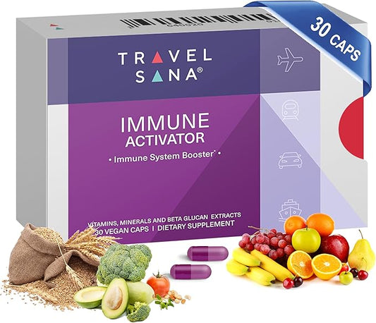 Immune Activator | 10-in-1| Immune Support D3, B6, B6, B9, B9, B12, B12, Zinc, 30 Vegan