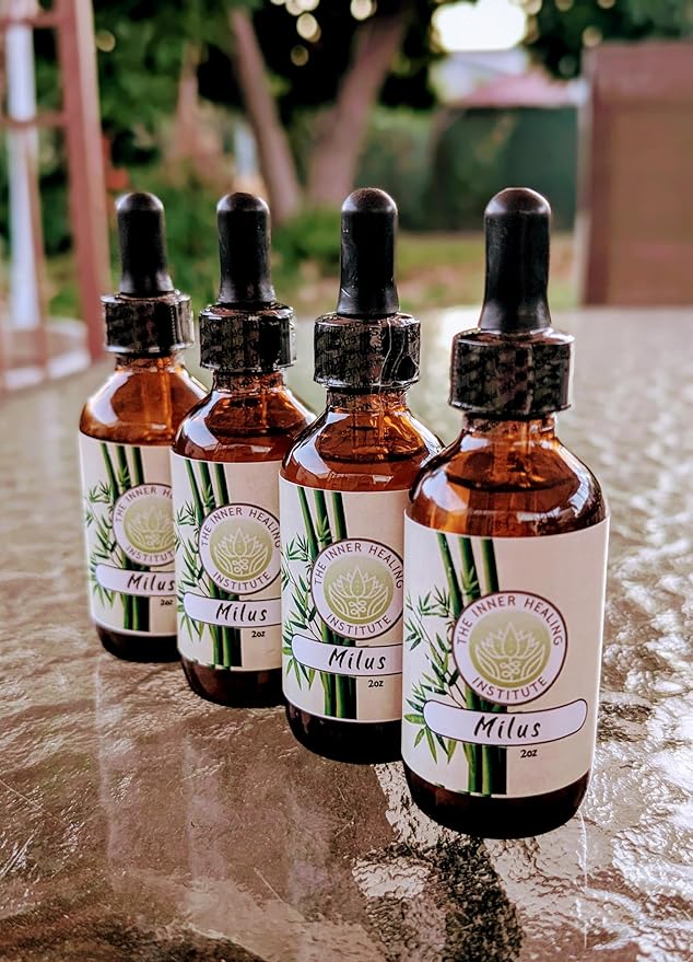 Milus 2oz Tincture - Oral Drops Supplement, Detoxifies & Supports The Liver, Gallbladder and Immune System, an antioxidant, Supports Heart Health and The Nervous System, Helps Alleviate Allergies