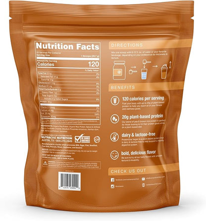 NutraOne ProteinOne Vegan Plant-Based Protein Powder