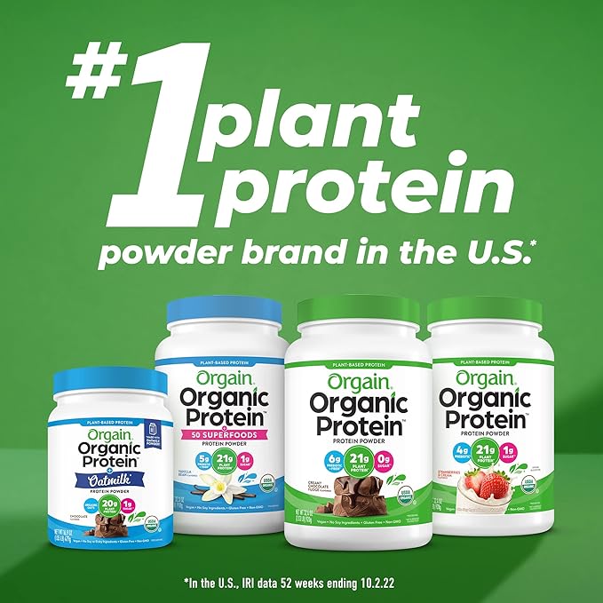 Orgain Organic Greens Powder + 50 1 Billion 0.62lb