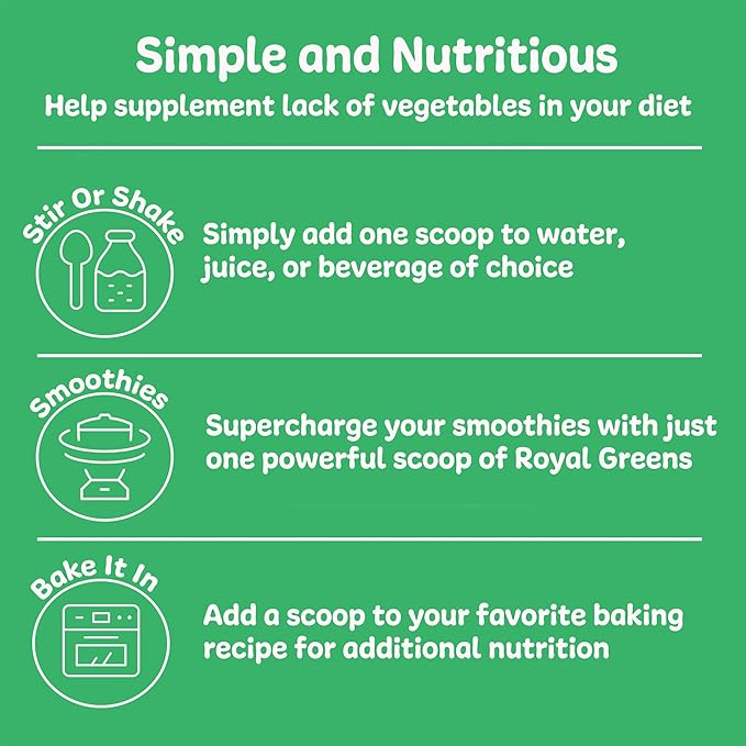 New Vitality Royal Greens Ultra Superfood 10.75oz (30 (30 Day