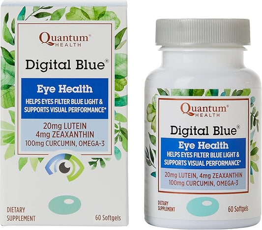 Quantum Health Digital Blue Eye Health, 60 Softgels