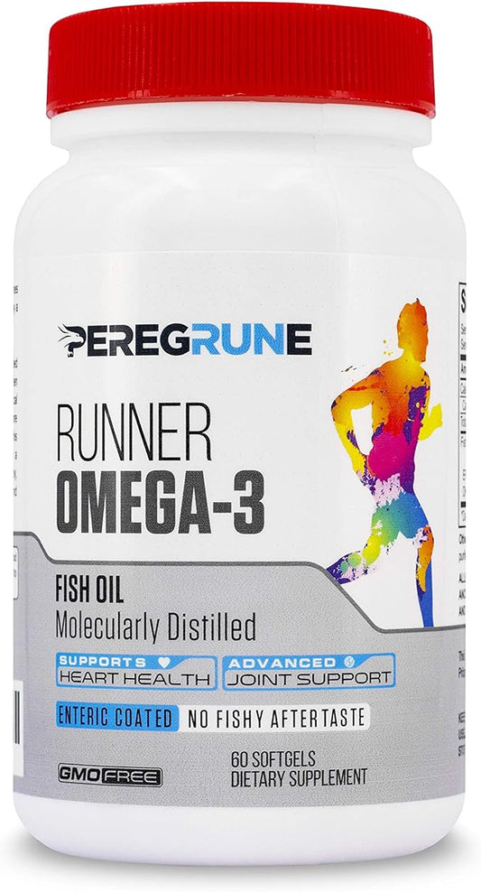 Runner Omega 3 Fish Oil – 1000 mg, 1 Month