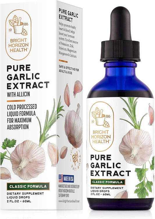 Pure Garlic Extract with Allicin Classic (2 fl