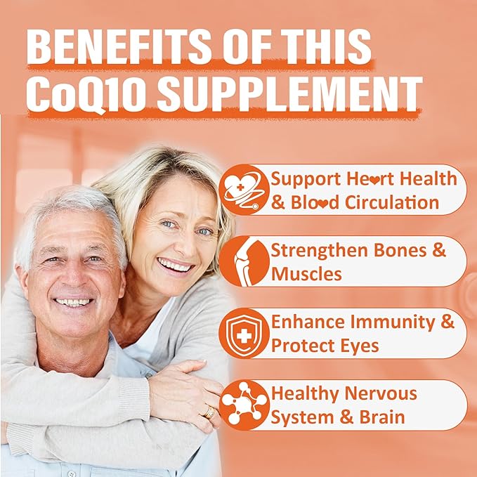 Sugar-Free CoQ10 200mg 100mg Filled Gummies D3, B12, B12, B6, B6, B9,Ultra B9,Ultra Absorption Q10 (Ubiquinone),For