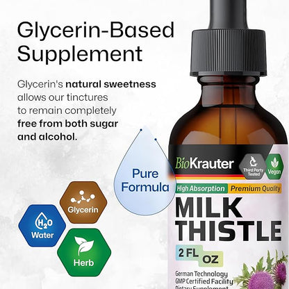 Milk Thistle Organic Tincture 2 Fl.