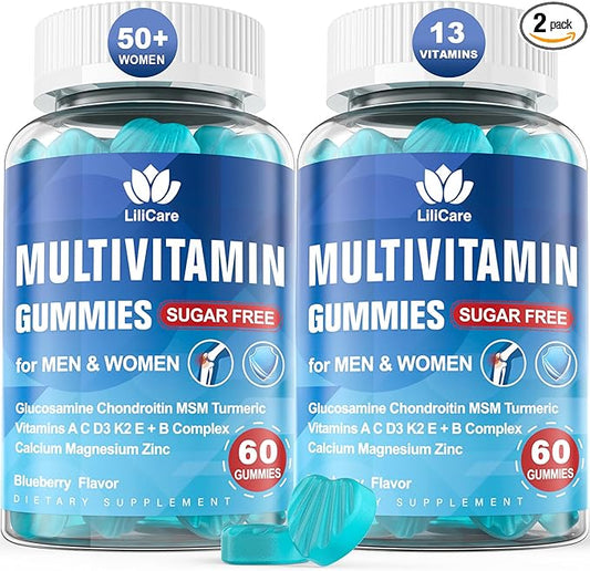 Multivitamin for Women 50+ & Men, D3 K2 K2 &