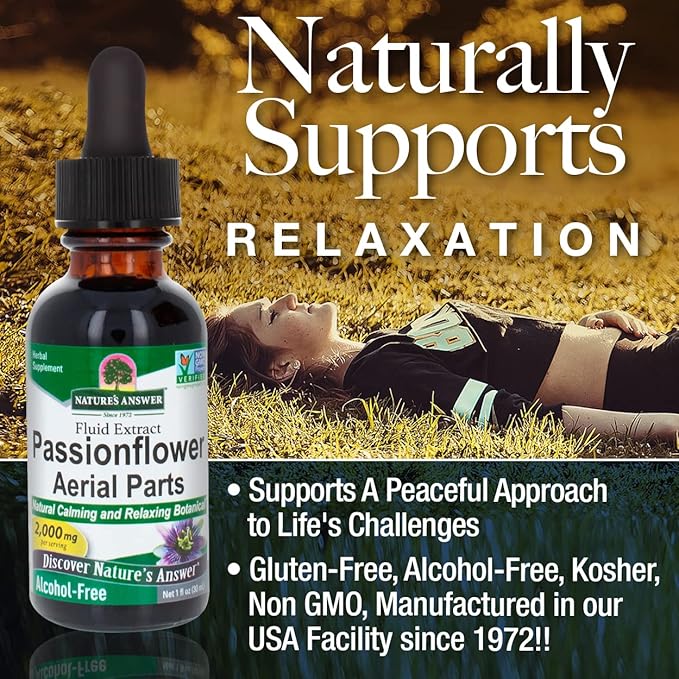 Nature's Answer Passion Flower 1oz