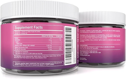 Sugar-Free Kids Elderberry Gummies with Vitamin (60 Ct)