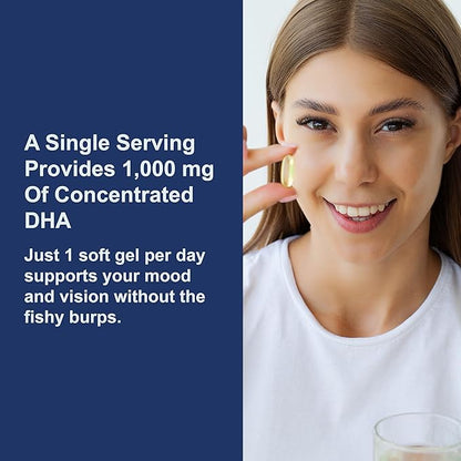 Carlson - Elite DHA Gems, 1000 120 Softgels