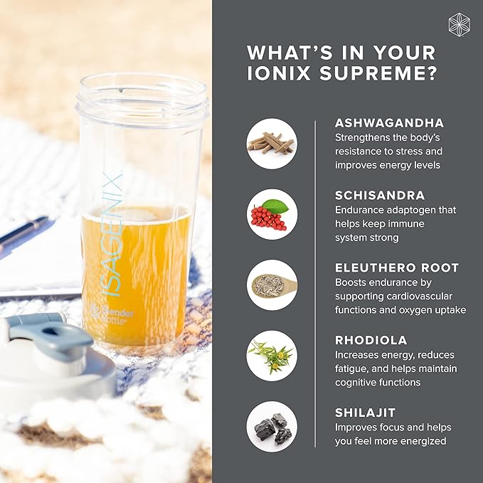 Isagenix Ionix Supreme B12 & 32 Fl
