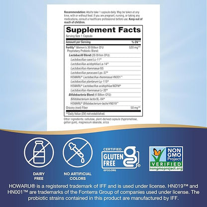 Nature's Way Fortify Daily Probiotic 30 Billion 10 Strains, 30 Capsules