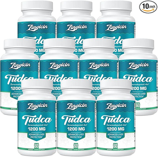 TUDCA Supplement 1200mg 600 Veggie