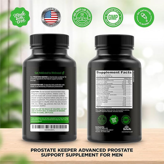 Prostate Support Supplement for Men 120 Capsules