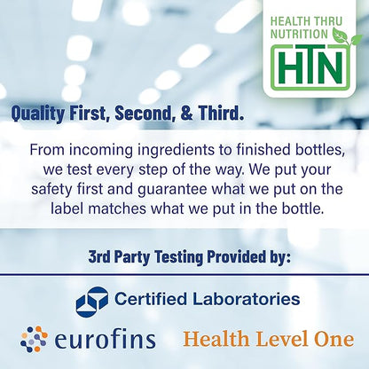 Health Thru Nutrition CoQ-10 100mg 120 Softgels Q10 | 3rd Party