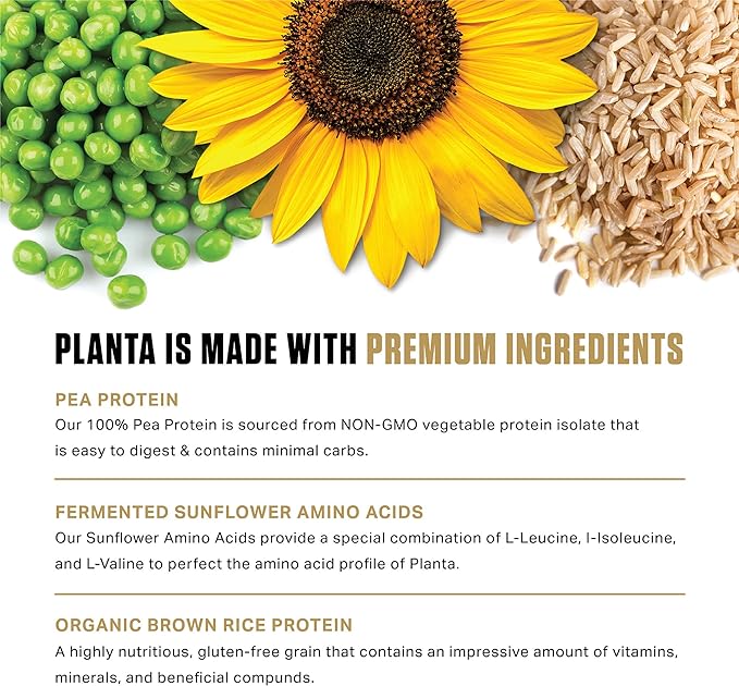 Ambrosia Planta - Premium Organic Plant-Based 25 Servings