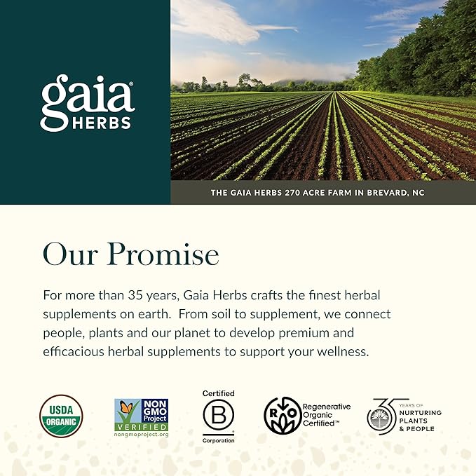 Gaia Herbs Hair, Skin & Nail Support - Helps Promote Healthy Skin, Hair Growth & Nail Growth - with Horsetail, Alfalfa, Burdock, Gotu Kola & Nettle - 60 Vegan Liquid Phyto-Capsules (15-Day Supply)